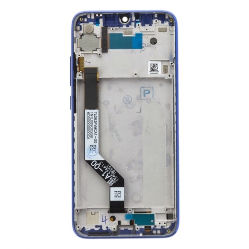 For_xiaomi LCD Display + Touch Unit + Front Cover for Xiaomi Redmi Note 7 Blue image 1