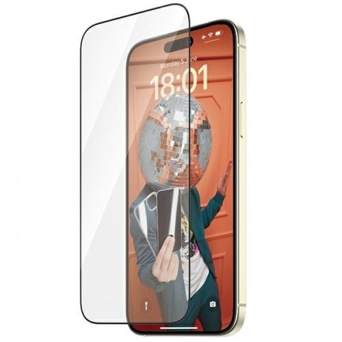 PanzerGlass Re:fresh Glass iPhone 15 Plus 6.7" Ultra-Wide-Fit Screen Protection Easy Aligner 2823 image 1