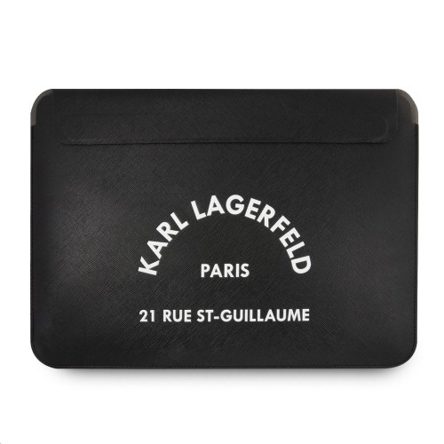 Karl Lagerfeld Leather  RSG Logo Sleeve Case for MacBook Air|Pro image 1