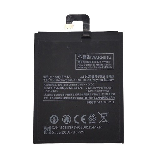 Extradigital Battery XIAOMI Mi Note 3 (BM3A) image 1