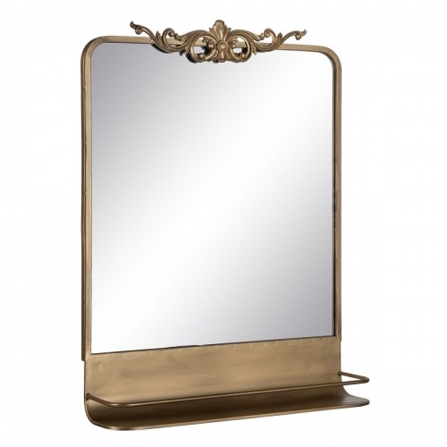 Bigbuy Home Sienas spogulis Bronza Stikls Dzelzs 62 x 16 x 65 cm image 1