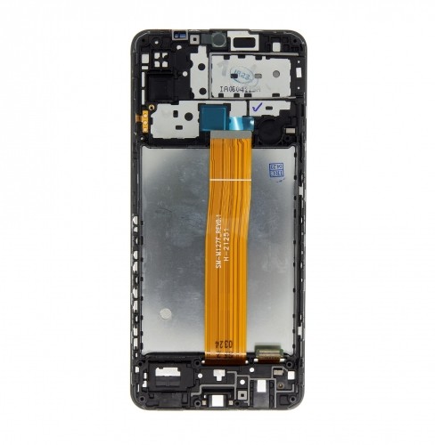 For_samsung LCD display + Touch + Front Cover Unit Samsung M127F Galaxy M12 Black image 1
