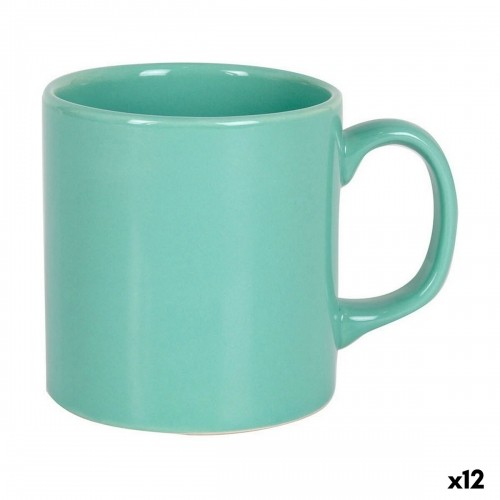 Bigbuy Home Чашка Зеленый 300 ml Керамика (12 штук) image 1