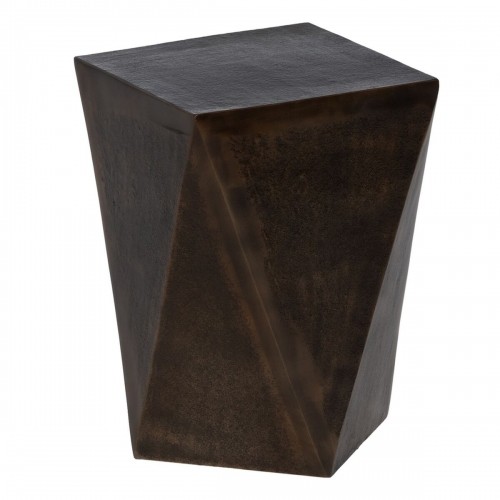 Bigbuy Home Mazs galdiņš Bronza Alumīnijs 30 x 30 x 43,5 cm image 1