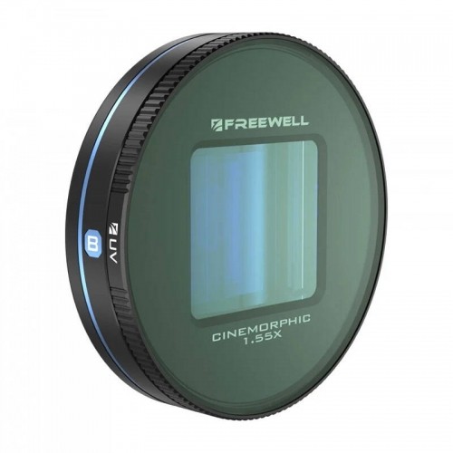 Blue Anamorphic Lens 1.55x Freewell for Galaxy and Sherp image 1