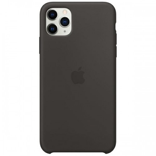 MWYN2ZE|A Apple Silicone Cover for iPhone 11 Pro Black image 1