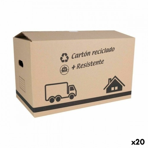 Uzglabāšanas Kaste ar Vāku Confortime Kartons 50 x 29 x 30 cm (20 gb.) image 1