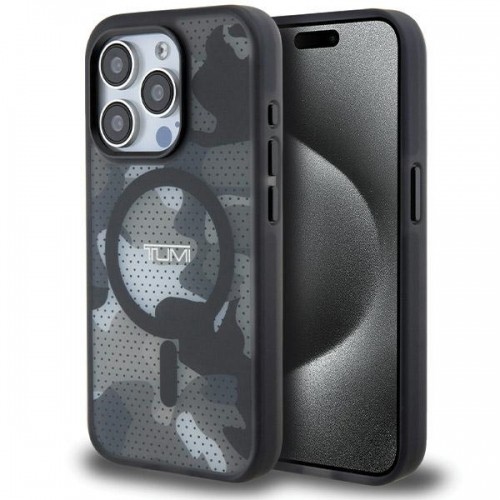 Tumi TUHMP15XTCAMK iPhone 15 Pro Max 6.7" czarny|black hardcase Frosted Camo Print MagSafe image 1