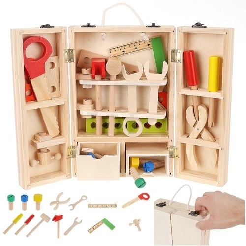 Ruhhy Box + set of wooden tools 22697 (17224-0) image 1