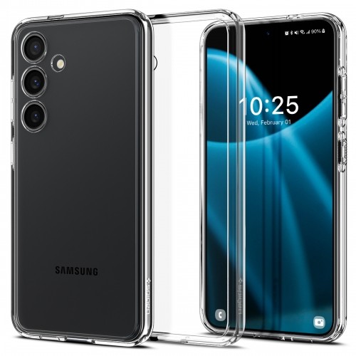 OEM Case SPIGEN Ultra Hybrid ACS07349 for Samsung Galaxy S24 - Crystal Clear image 1