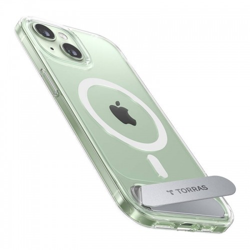 Torras phone case UPRO Pstand for iPhone 15 (transparent image 1