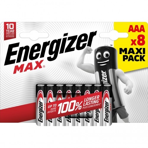 ENERGIZER BATTERIES MAX AAA LR03 /8 ECO image 1