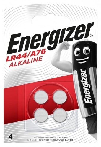 ENERGIZER BATTERIES ALKALINE SPECIALTY LR44/ A76 4 PIECES 1,5V image 1