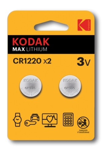 Kodak CR1220 Single-use battery Lithium image 1