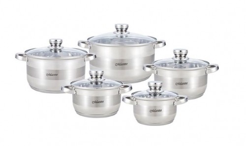 Maestro MR-2220 A set of pots of 10 elements image 1