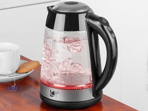 LAFE CEG015 electric kettle 1.7 L 2200 W Transparent image 1