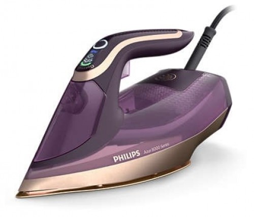 Philips DST8040/30 iron Steam iron SteamGlide Elite soleplate 3000 W Lilac image 1