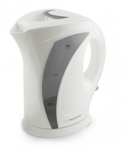 Esperanza EKK018E Electric kettle 1.7 L, White / Gray image 1