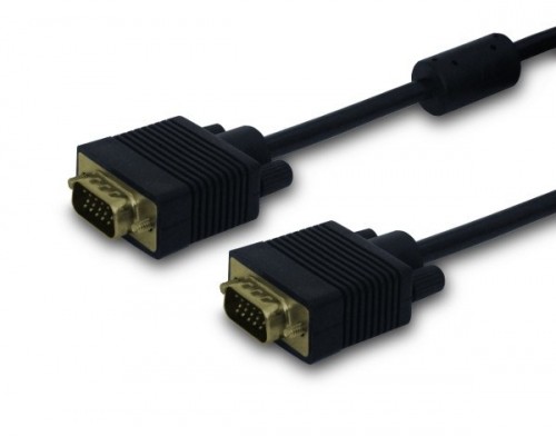 Savio CL-29 VGA cable 1.8 m VGA (D-Sub) Black image 1