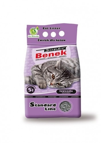Certech Super Benek Standard Lavender - Cat Litter Clumping 5 l image 1
