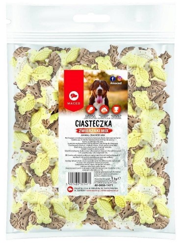 MACED MIX animal biscuits - dog treat - 1 kg image 1