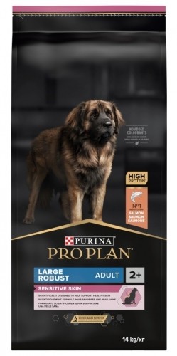 Purina Nestle PURINA Pro Plan Large Robust Adult Salmon - dry dog food - 14 kg image 1