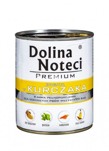 DOLINA NOTECI Premium Rich in chicken - Wet dog food - 800 g image 1