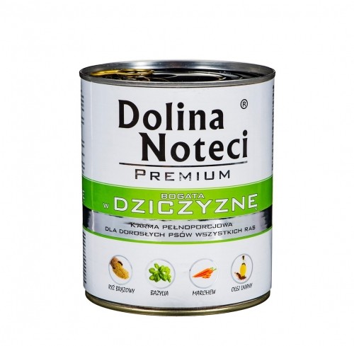 DOLINA NOTECI Premium Rich in game - Wet dog food - 800 g image 1
