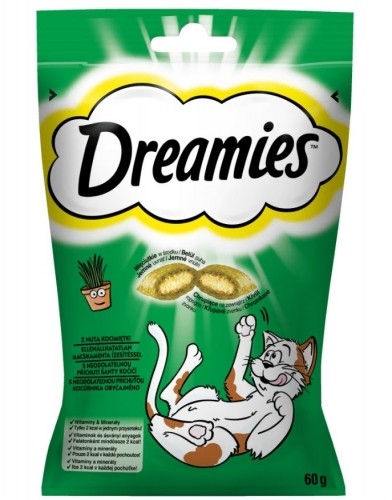 DREAMIES with a Catnip - cat treats - 60 g image 1