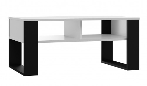 Top E Shop Topeshop MODERN 2P BIEL CZ coffee/side/end table Coffee table Rectangular shape 2 leg(s) image 1