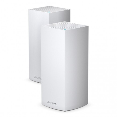 Linksys Velop Whole Home Intelligent Mesh WiFi 6 (AX4200) System, Tri-Band, 2-pack image 1