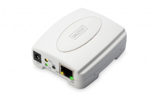 Digitus Fast Ethernet Print Server, USB 2.0 image 1