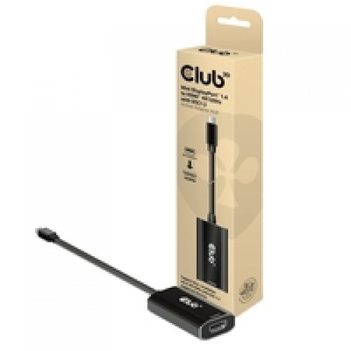 Club3D Adapter MiniDisplayPort  HDMI 2.1 HDR 4K120Hz aktiv retail image 1