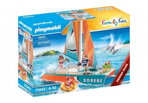 Lego Playmobil 71043 - Family Fun Catamaran image 1
