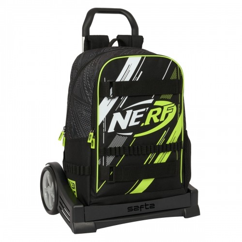 Школьный рюкзак с колесиками Nerf Get ready Чёрный 31 x 44 x 17 cm image 1
