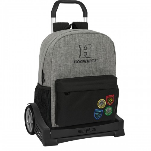 Школьный рюкзак с колесиками Harry Potter House of champions Чёрный Серый 32 x 43 x 14 cm image 1