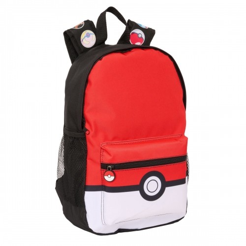 Pokemon Школьный рюкзак Pokémon Чёрный Красный 28 x 40 x 12 cm image 1