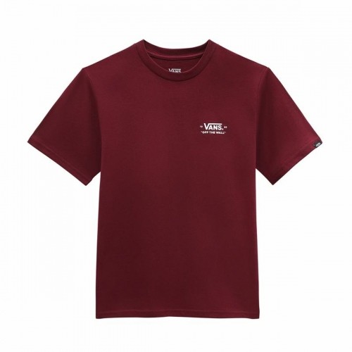 Krekls ar Īsām Piedurknēm Bērniem Vans Essentials Tumši Sarkans image 1