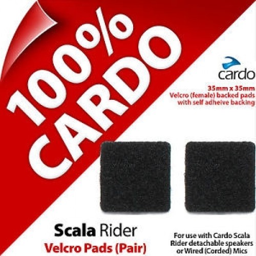 Cardo Scala rider липучки velcro для микрофона image 1