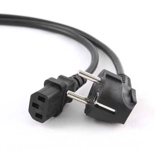 Gembird PC-186-VDE-3M power cord with VDE approval 3 meter Black image 1