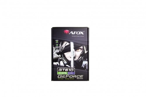 AFOX Geforce GT610 1GB DDR3 64Bit DVI HDMI VGA LP Fan 	AF610-1024D3L7-V5 image 1