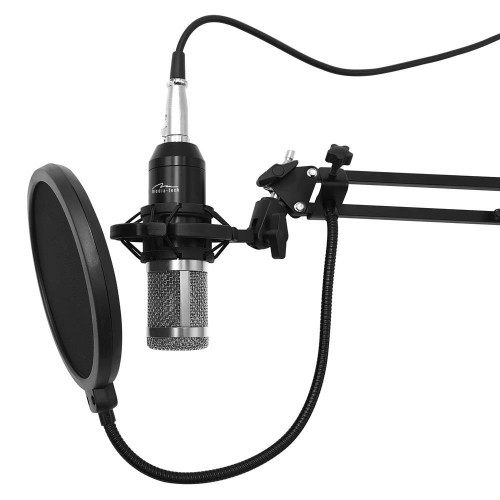 Media Tech Microphone with accessories kit STUDIO AND STREAMING MICROPHONE MT397S image 1