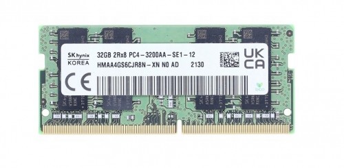 Hynix SO-DIMM 32GB DDR4 2Rx8 3200MHz PC4-25600 HMAA4GS6CJR8N-XN image 1