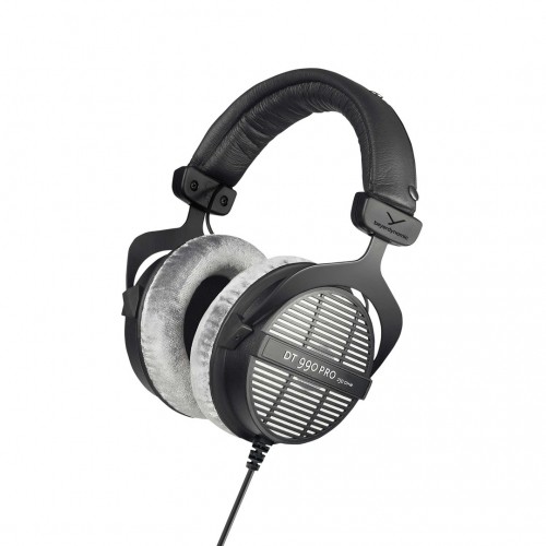 Beyerdynamic DT 990 PRO Headphones Wired Head-band Music Black, Grey image 1