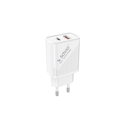 SAVIO LA-04 USB Type A & Type C Quick Charge Power Delivery 3.0 Indoor image 1