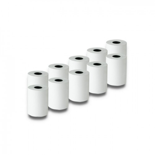 Qoltec 51896 Thermal roll 57 x 20 | 55g / m2 | 10 pcs. | BPA free image 1