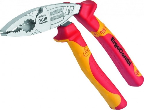 NWS Side combination pliers with insulated handle 1000V Combi Max (1096-49-VDE-200) image 1