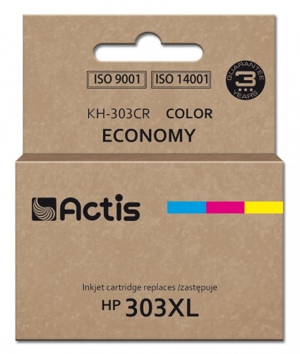 Actis KH-303CR ink for HP printer, replacement HP 303XL T6N03AE; Premium; 18ml; 415 pages; colour image 1