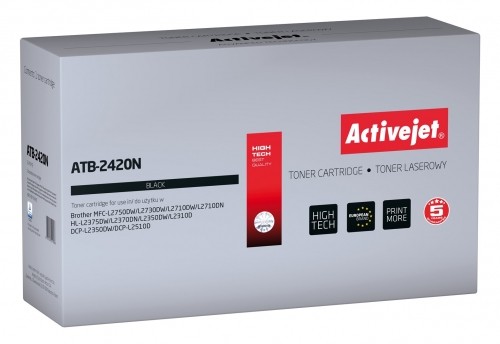 Activejet ATB-2420N Toner (replacement for Brother TN-2420A; Supreme; 3000 pages; black) image 1