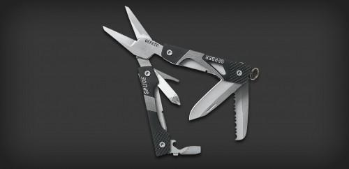 Gerber Splice Pocket Tool multi tool pliers Keychain Black image 1